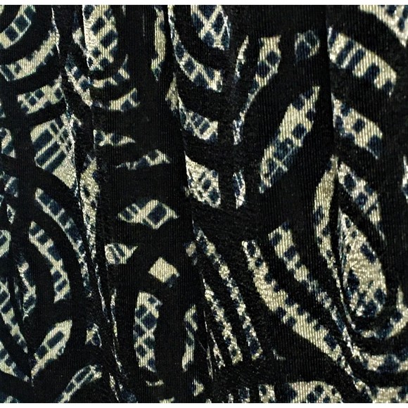 Kathy Ireland Black and Grey Midi Skirt Women's Small - Picture 5 of 5